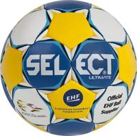 Select Handbal Ultimate EC wit/blauw/geel maat 3 - thumbnail