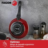 Pan FAGOR Optimax Rood Geëmailleerd Staal (Ø 26 cm) - thumbnail