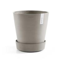 Ecopots Plantenschotel met Wielen Taupe Ø41,6cm - thumbnail