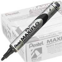 Pentel whiteboardmarker Maxiflo zwart - thumbnail