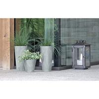 Prosperplast plantenpot - kunststof - brons - D25 x H23 cm - thumbnail