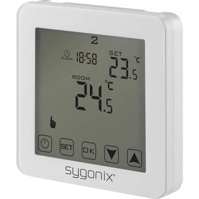 Sygonix SY-4961570 Touch 2 Kamerthermostaat Montagewijze: Inbouw (in muur) Weekprogramma 1 stuk(s) - thumbnail