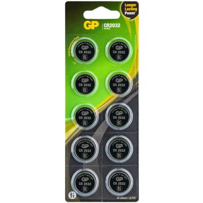 GP CR2032 lithium knoopcel 3 V (10 stuks) GP CR2032 lithium knoopcel 3 V (10 stuks)