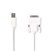 Nedis Mini DisplayPort-Kabel | Mini-DisplayPort Male naar DVI-D 24+1-Pins Male | 21.6 Gbps | 2 m | 1 stuks - CCGP37700WT20 CCGP37700WT20 - thumbnail