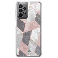 Samsung Galaxy A23 hybride hoesje - Stone grid - thumbnail
