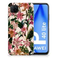 Huawei P40 Lite | TPU Case | Flowers - thumbnail