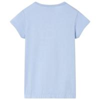 Kindershirt 140 blauw - thumbnail