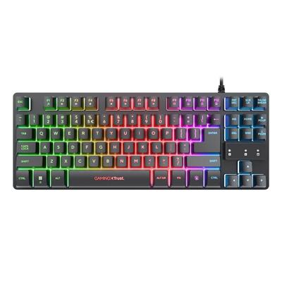 Toetsenbord Trust GXT780 Zwart Toetsenbord Trust GXT780 Zwart
