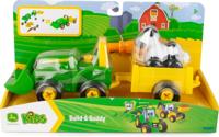 Tomy John Deere Bouw Een Buddy Bonnie Tractor - thumbnail