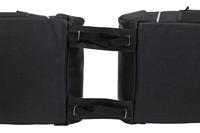 Newlooxs New looxs sports dubbele fietstas zwart/grijs - thumbnail