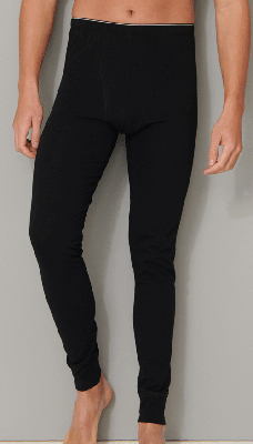 Schiesser 95/5 lange onderbroek zwart