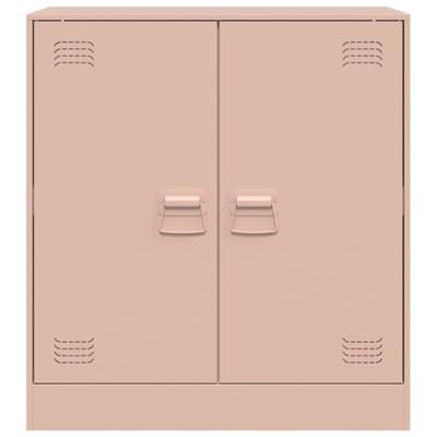 Dressoir 67x39x73 cm staal roze Dressoir 67x39x73 cm staal roze