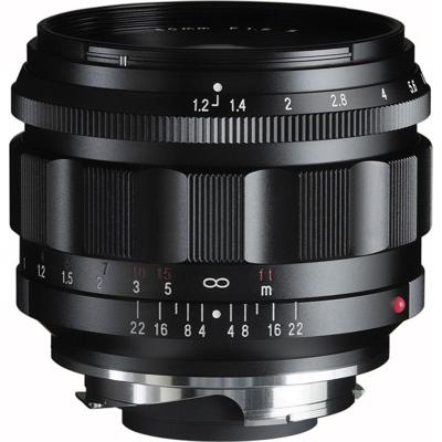 Voigtländer Nokton 50mm F/1.2 Type II ASPH Leica M-mount zwart