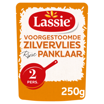 Lassie Voorgestoomde Zilvervliesrijst Panklaar 250 g bij Jumbo Lassie Voorgestoomde Zilvervliesrijst Panklaar 250 g bij Jumbo