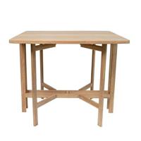 Tuintafel - FERRET - Opklapbaar - FSC-gecertificeerd acaciahout - 21/55/90 x 90 x 75 cm - 4 personen - thumbnail