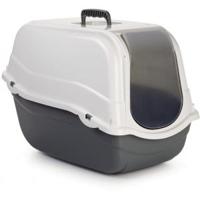 Romeo kattenbak wit / grijs - thumbnail