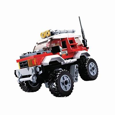 Sluban Off-Road Vehicle yellow bouwstenen set Sluban Off-Road Vehicle yellow bouwstenen set