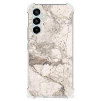 Samsung Galaxy A54 Anti-Shock Hoesje Marmer Beige - thumbnail