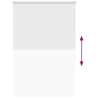 Doucherolgordijn met cassette 160x240 cm stofbreedte 156 cm - thumbnail