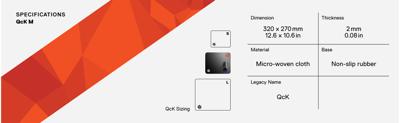 SteelSeries QcK - Pro Gaming Mousepad - thumbnail