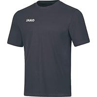 JAKO 6165 T-Shirt Base - Lichtgrijs Gemeleerd - 4XL - thumbnail