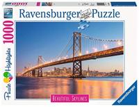 Ravensburger - Puzzle 1000 - Beautiful Skylines - Oakland Bay Bridge (10214083) - thumbnail
