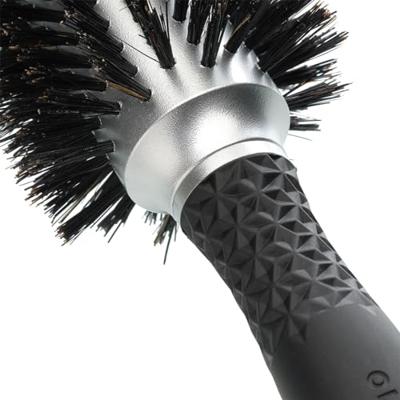 Olivia Garden Soft Boar Bristles Silver Brush Ø35mm