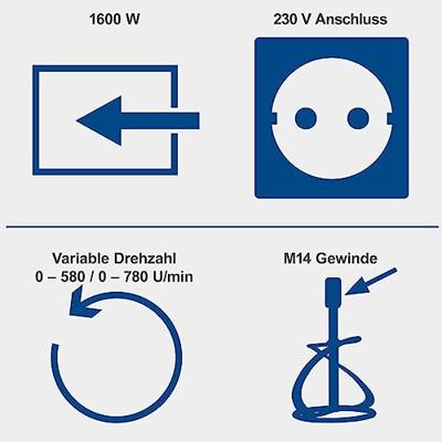 Scheppach Mixer PM1600 - thumbnail