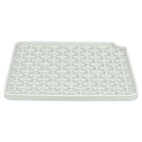 Trixie lick'n'snack mat siliconen donkergrijs - thumbnail