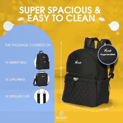 Mimmti Kids Bag zwart