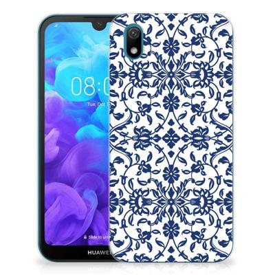 Huawei Y5 (2019) | TPU Case | Flower Blue Huawei Y5 (2019) | TPU Case | Flower Blue