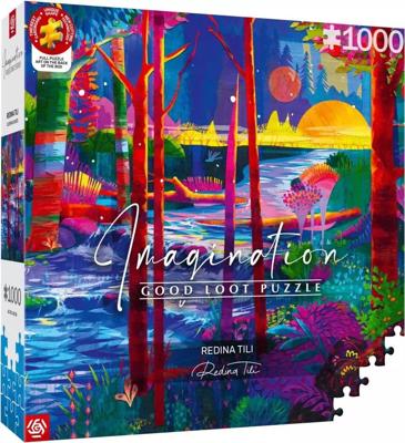 Puzzle Good Loot Imagination - Redina Tili: Slapende reuzen 1000 stuk(s)