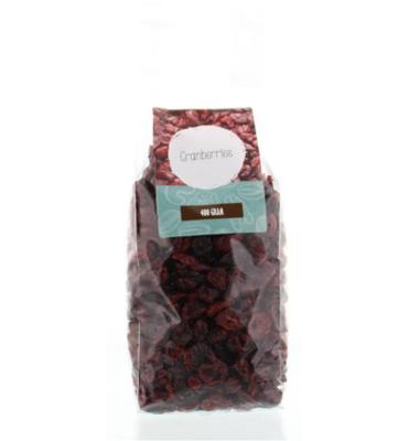 MijnNatuurwinkel Cranberries rietsuiker 400 Gram