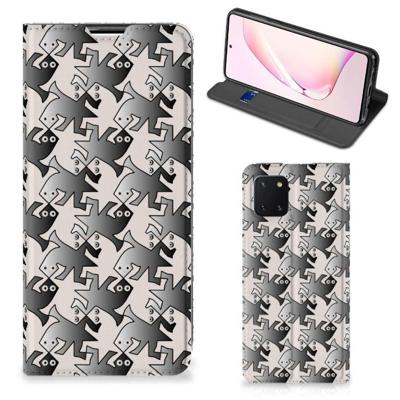 Samsung Galaxy Note 10 Lite | Hoesje maken | Salamander Grey Samsung Galaxy Note 10 Lite | Hoesje maken | Salamander Grey