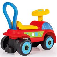 Dolu loopauto 37x21x47 cm geel/blauw/rood - thumbnail