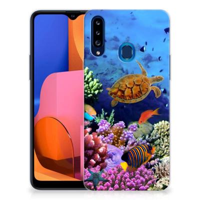 Samsung Galaxy A20s | TPU Hoesje | Vissen