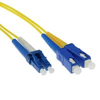 ACT RL8901 Glasvezel Patchkabel Duplex LSZH Singlemode - LC/SC 9/125µm OS2 - 1 meter - thumbnail