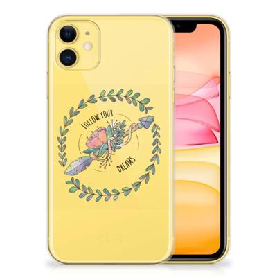 Apple iPhone 11 Telefoonhoesje met Naam Boho Dreams
