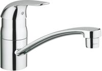 Grohe Euroeco keukenkraan met lage uitloop chroom - thumbnail