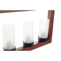 Plafondlamp DKD Home Decor Bruin Aluminium Kristal (52 x 6 x 26 cm) - thumbnail