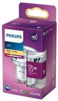 Philips LED 77415800 LED-lamp Energielabel F (A - G) GU10 Reflector 3.5 W = 35 W Warmwit (Ø x h) 5 cm x 5.4 cm 1 stuk(s) - thumbnail