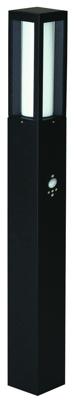 Albert Buitenlamp met sensor staandOblong zwart - 662066