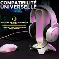 Ondersteuning voor Gaming Koptelefoon The G-Lab K-STAND RADO Wit - thumbnail