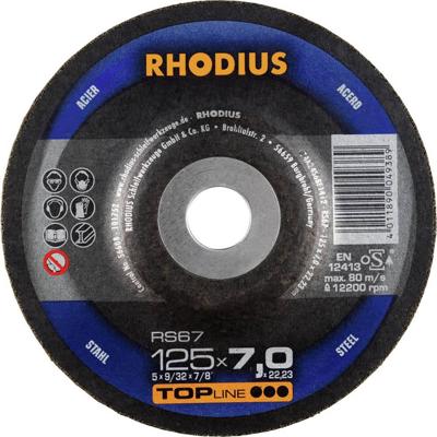 Rhodius 200141 RS67 Afbraamschijf Staal 25 stuk(s) Rhodius 200141 RS67 Afbraamschijf Staal 25 stuk(s)