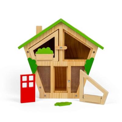 Bigjigs houten insectenhuisje, 7dlg.