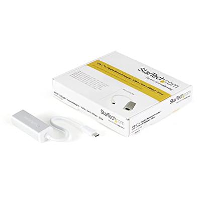 StarTech.com USB-C naar gigabit netwerkadapter - zilver