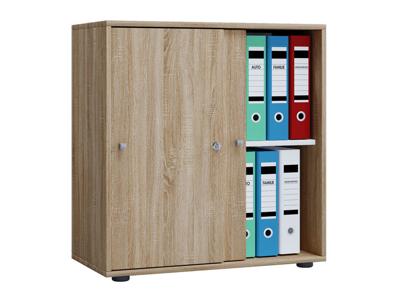 VCM Kast Lona (Schuifdeuren, sonoma eik, L)