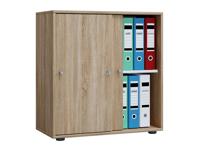 VCM Kast Lona (Schuifdeuren, sonoma eik, L) - thumbnail