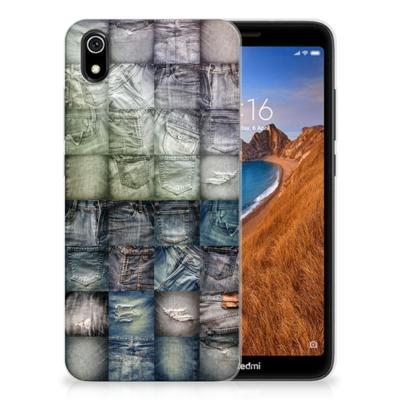 Silicone Back Cover Xiaomi Redmi 7A Spijkerbroeken Silicone Back Cover Xiaomi Redmi 7A Spijkerbroeken