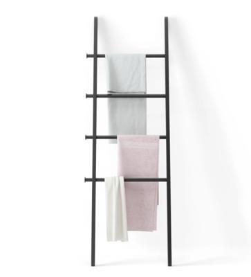 Umbra Leana handdoekladder 51x152x4cm Hout Zwart 1017445-040 Umbra Leana handdoekladder 51x152x4cm Hout Zwart 1017445-040